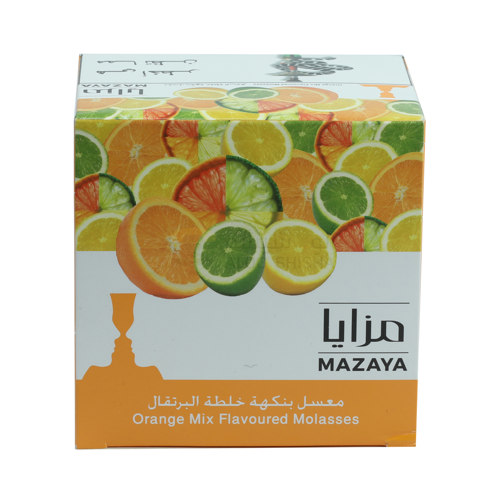 علبة معسل مزايا بنكهة البرتقال - ألو شيشة"
